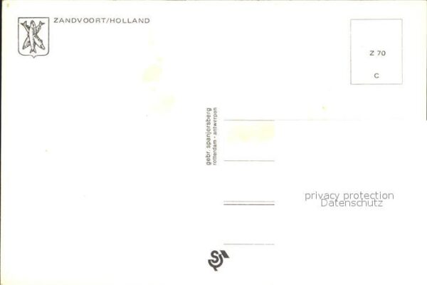 Zandvoort Holland Hauptstraße – Bild 2