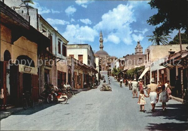 Rhodos Rhodes Aegaeis Altstadt