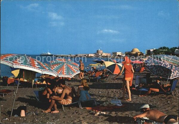 Rhodos Rhodes Aegaeis Strand