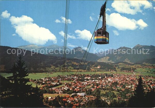 Oberstdorf Nebelhorn Großkabinenseilbahn Hoher Ife