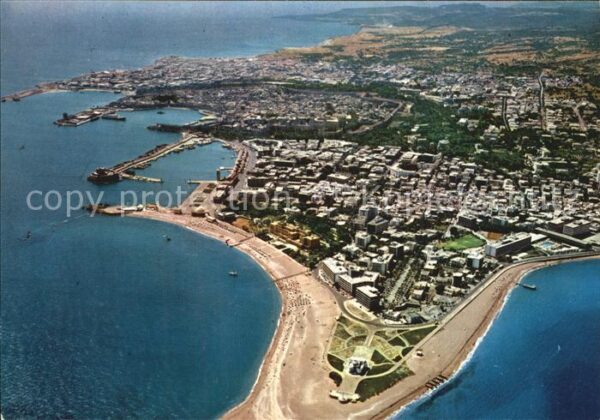 Rhodos Rhodes Aegaeis Luftaufnahme