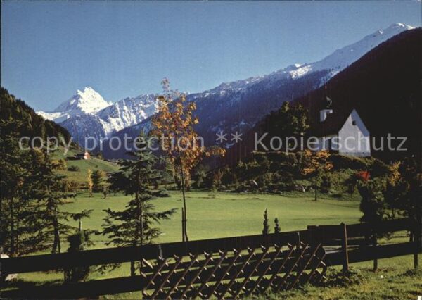 Gaschurn Vorarlberg Montafon Kapelle Maria Schnee Vallüla