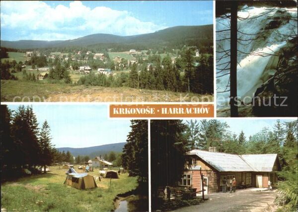Krkonose Harrachov Campingplatz Panorama