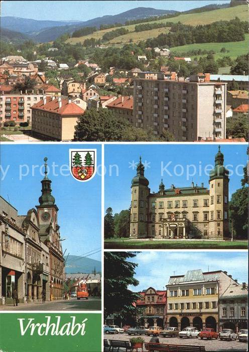 Vrchlabi Hotel Labuf Schloss Stadtansichten