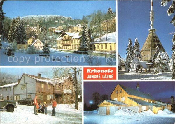 Krkonose Janske Lazne Hoffmann Baude Winterlands