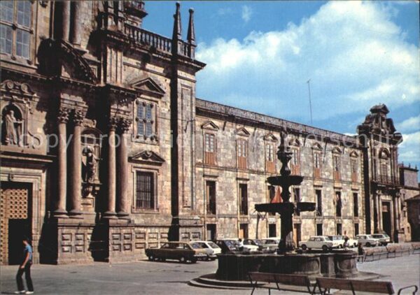 Ourense Celanova Plaza Monasterio San Rosendo M
