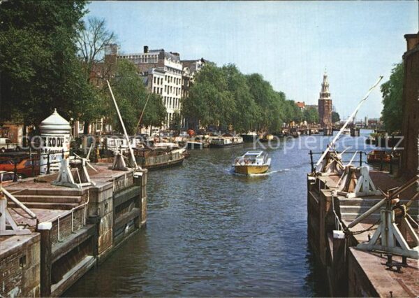 Amsterdam Niederlande Sankt Anthonie Schleusen Montelbaanstur