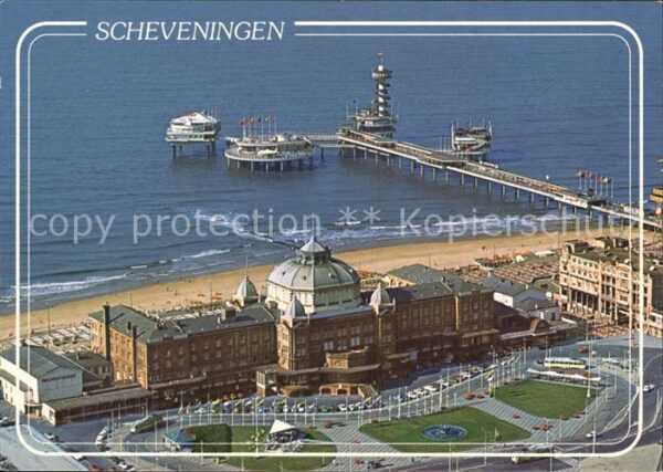 Scheveningen Hafen Luftaufnahme