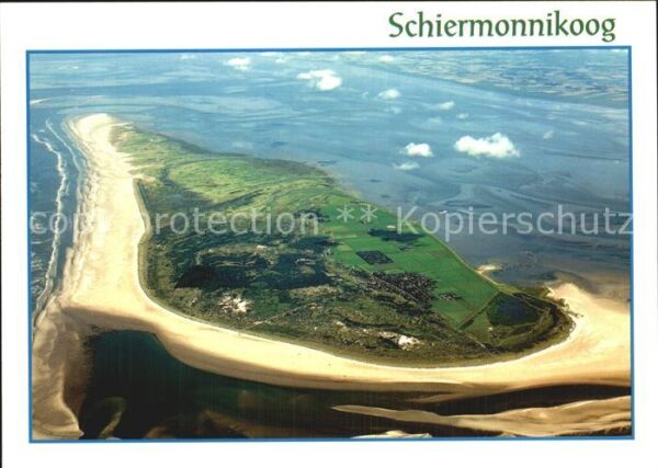 Schiermonnikoog Luftaufnahme
