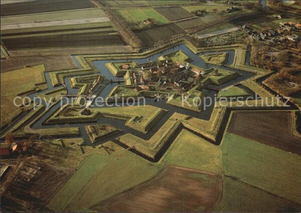 Bourtange Festung Luftaufnahme