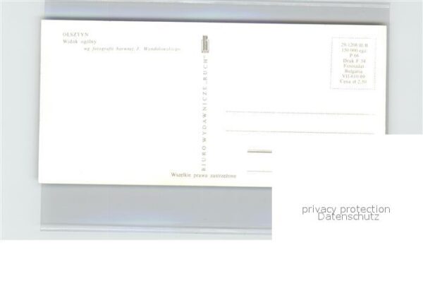 Olsztyn Allenstein Panorama – Bild 2