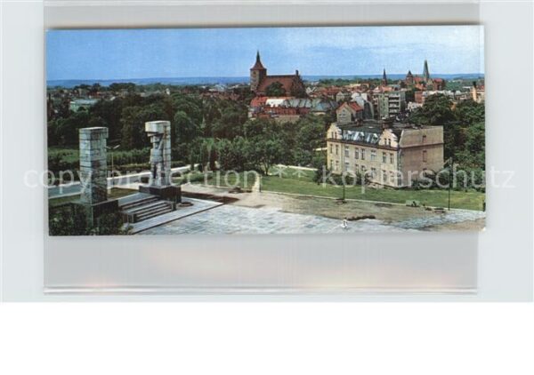 Olsztyn Allenstein Denkmal Stadtansicht