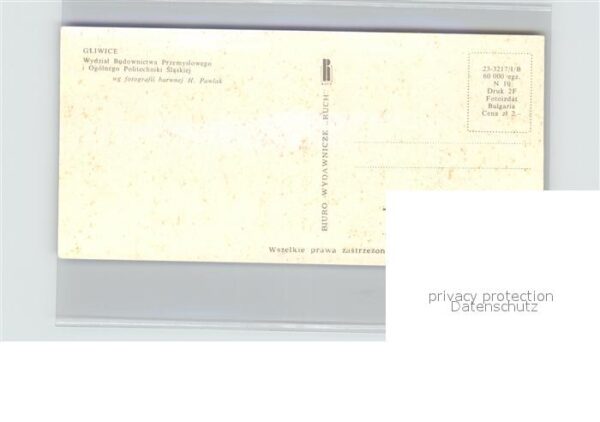 Gliwice Gleiwitz Polytechnikum – Bild 2