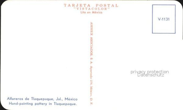 Mexico Handbemalte Vasen – Bild 2
