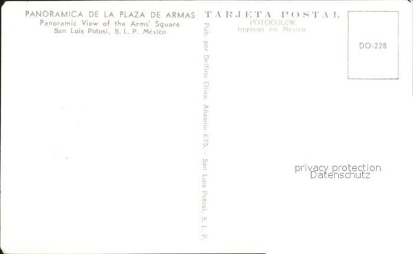 San Luis Potosí Panorama La Plazade Armas – Bild 2