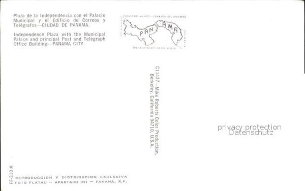 Panama City Panama Regierungspalast Post – Bild 2