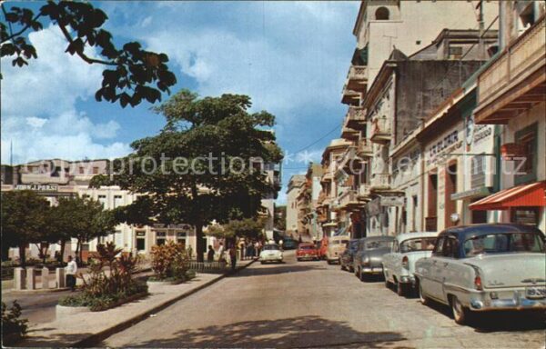 San Juan Puerto Rico Old San Francisco Street