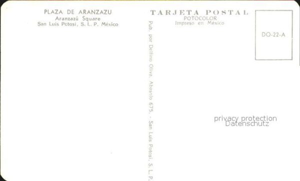 San Luis Potosí Plaza de Aranzazu – Bild 2