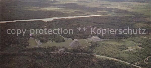 Chichen Itza Yukatan Luftaufnahme