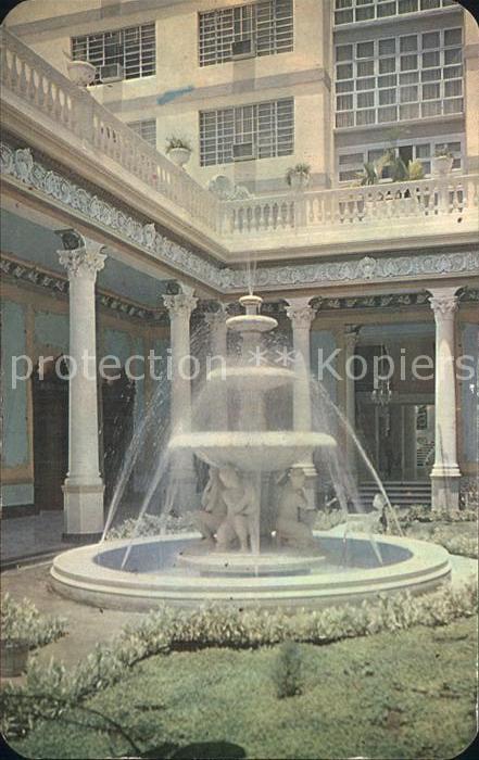 Mérida Yucatan Hotel Panamerican Brunnen