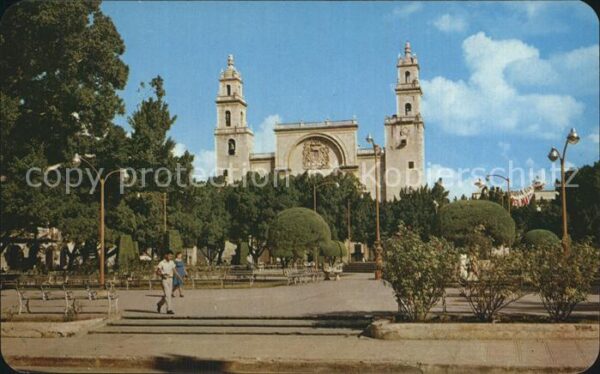 Mérida Yucatan Plaza Principal Catedral