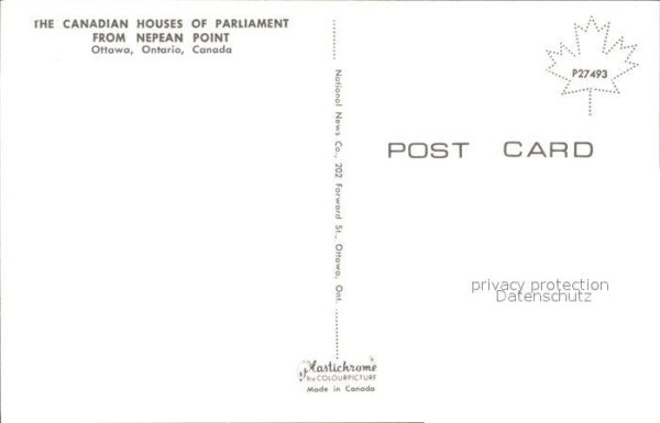 Ottawa Ontario Kanadisches Parlament – Bild 2