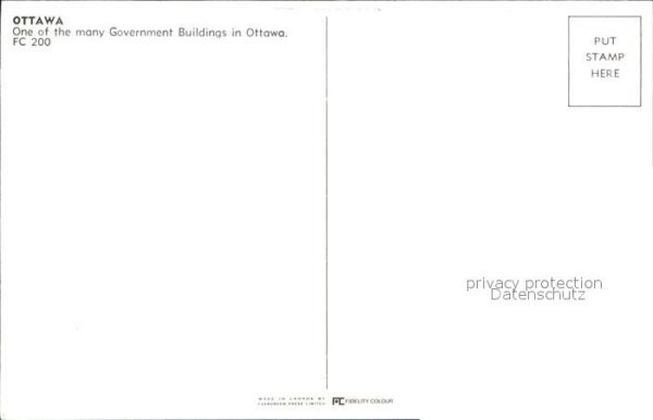 Ottawa Ontario Regierungsgebäude – Bild 2