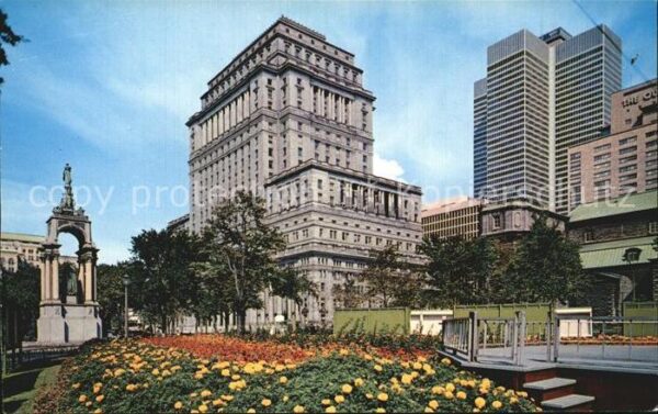 Montreal Quebec Dominion Square