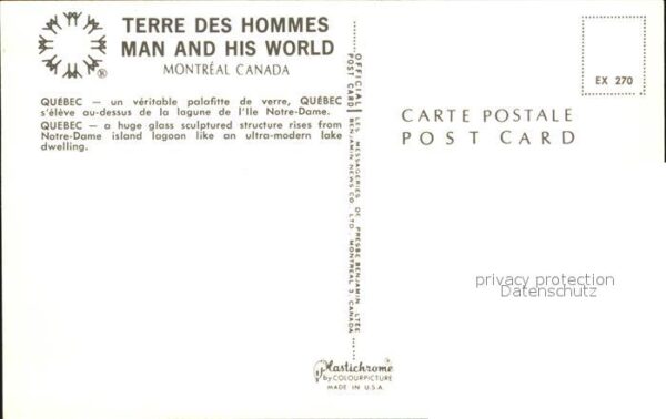 Quebec Terre des hommes man and his world – Bild 2