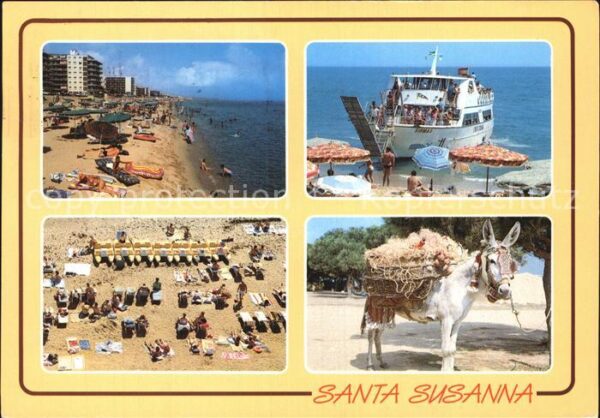 Santa Susanna Strand Muli Panorama