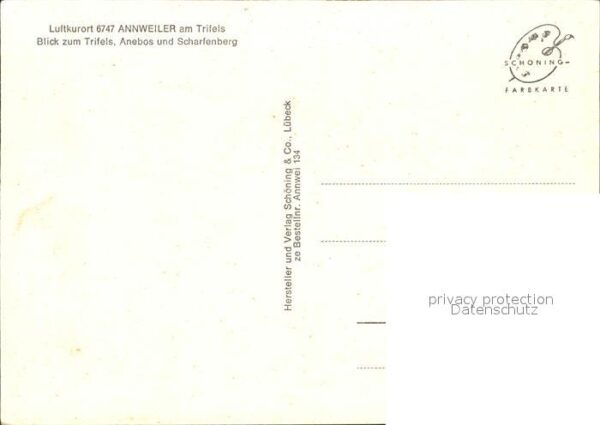 Annweiler Trifels Anebos Scharfenberg – Bild 2