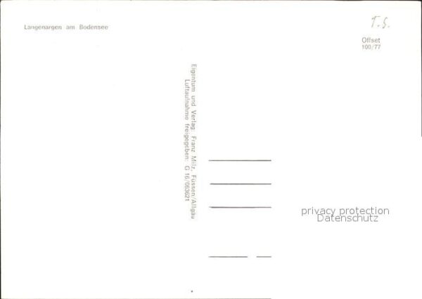 Langenargen Bodensee Luftaufnahme – Bild 2