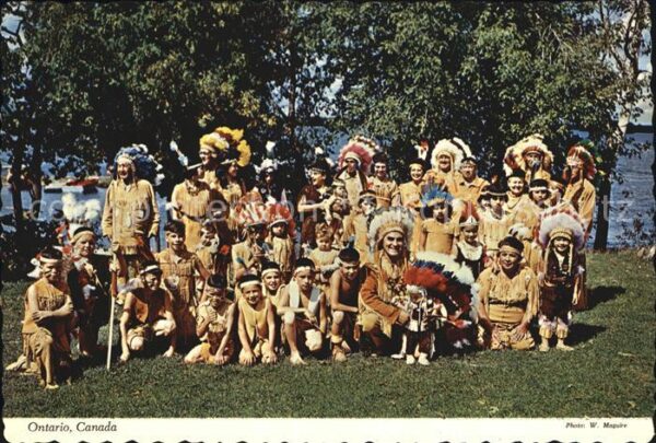 Ontario Canada Ojibwa Indians