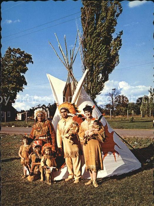Ontario Canada Ojibwa Family