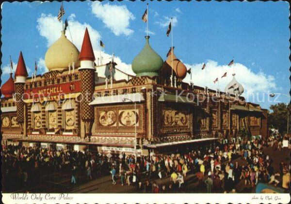 South Dakota US-State World_s Only Corn Palace
