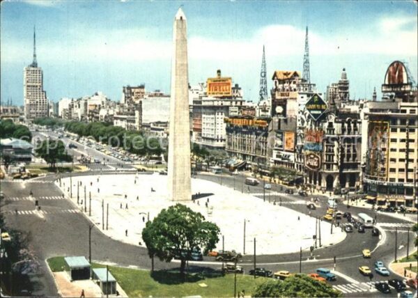 Buenos Aires Plaza de la Republica Obelisk