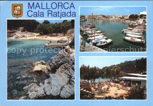 Cala Ratjada Mallorca Bootshafen Strand Küste