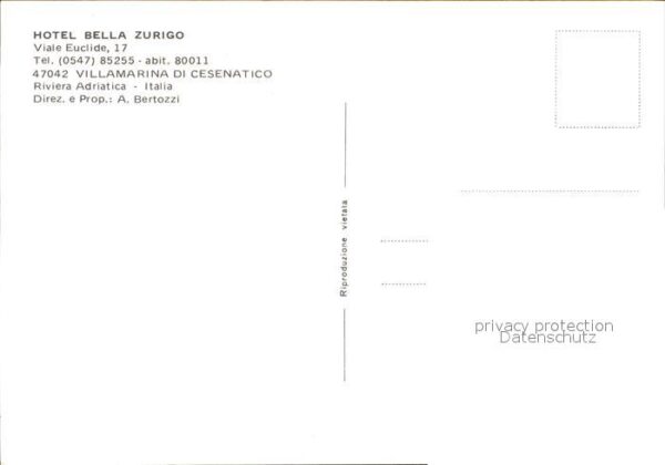 Villamarina Cesenatico Hotel Bella Zurigo – Bild 2