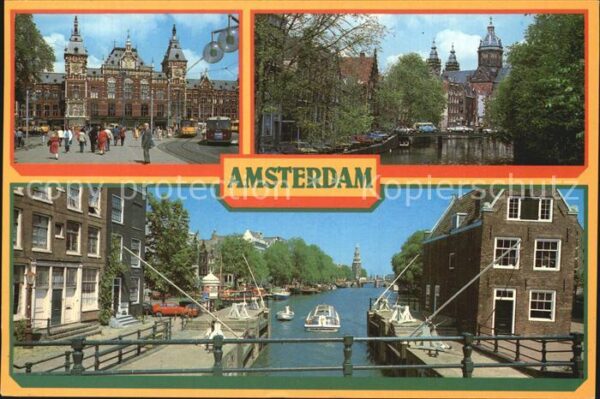 Amsterdam Niederlande Stadtansichten