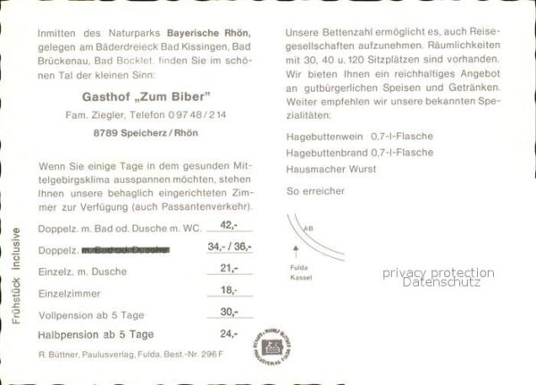 Speicherz Gasthof Zum Biber – Bild 2