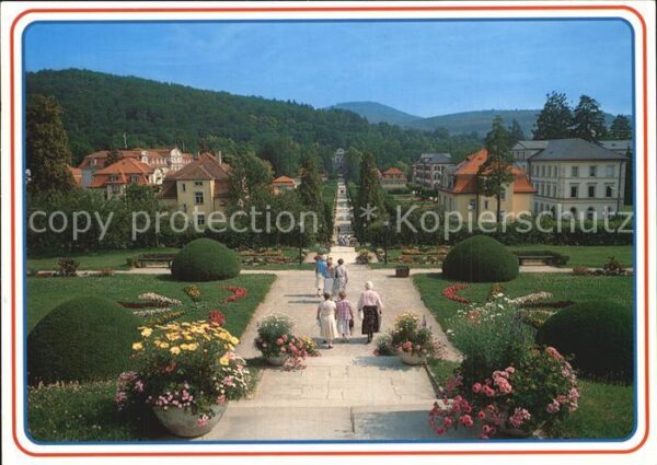 Bad Brueckenau Staatsbad Blick vom Fürstenhof
