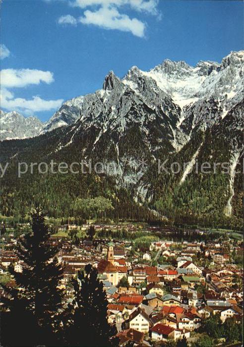 Mittenwald Bayern Karwendelgebirge Karwendelspitze