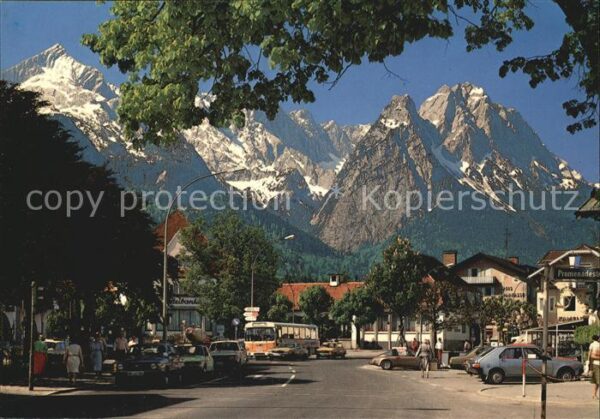 Garmisch-Partenkirchen Marienplatz Spielbank Zugspitzgruppe