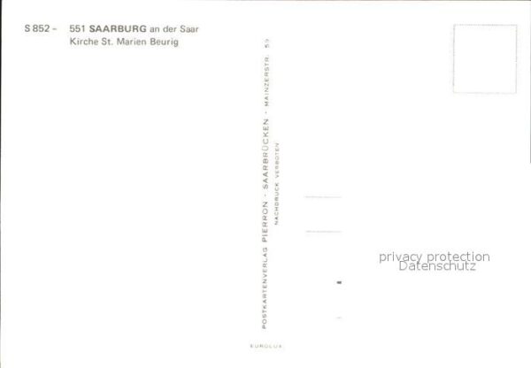 Saarburg Saar Sankt Marien Beurig – Bild 2