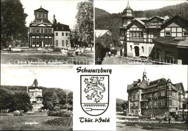 Schwarzburg Thueringer Wald Schloss Kaisersaal Schlossberg Hotel Ku