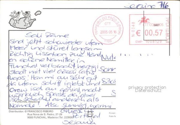 Madeira Portugal Funchal Meer – Bild 2