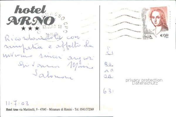 Miramare di Rimini  Hotel Arno – Bild 2