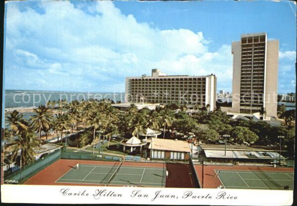 San Juan Puerto Rico Caribe Hilton Tower