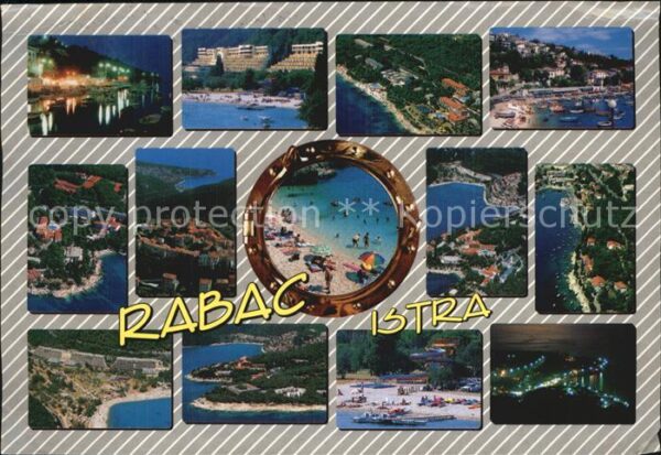 Rabac Kroatien Strand Hotel Hafen