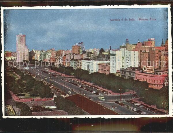 Buenos Aires Avenida 9 Julio